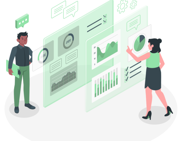 Visual data-with-two-team
